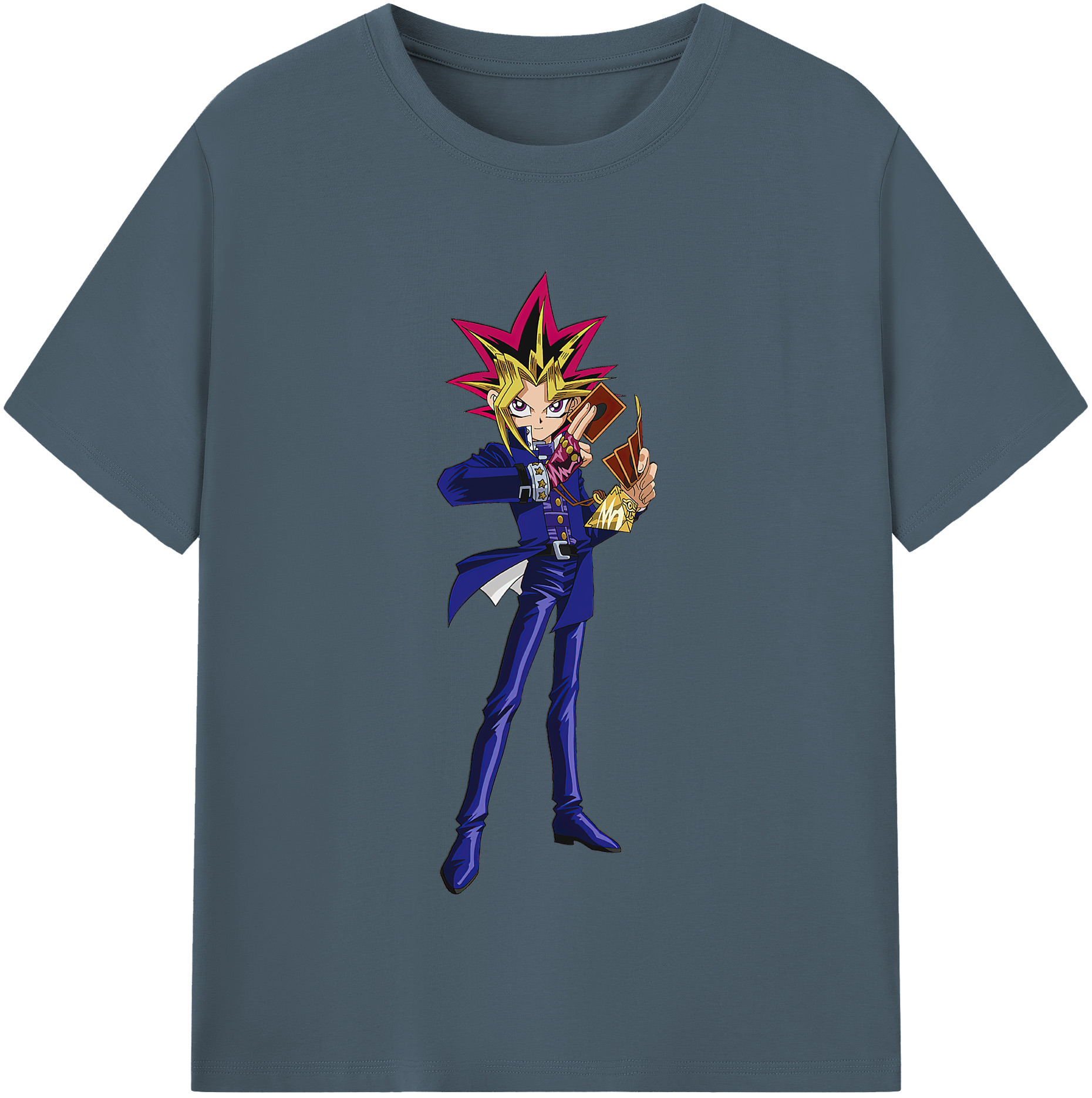 （画像用） 遊☆戯☆王 Yu-Gi-Oh! 綿100％半袖Tシャツ（フロントプリント）